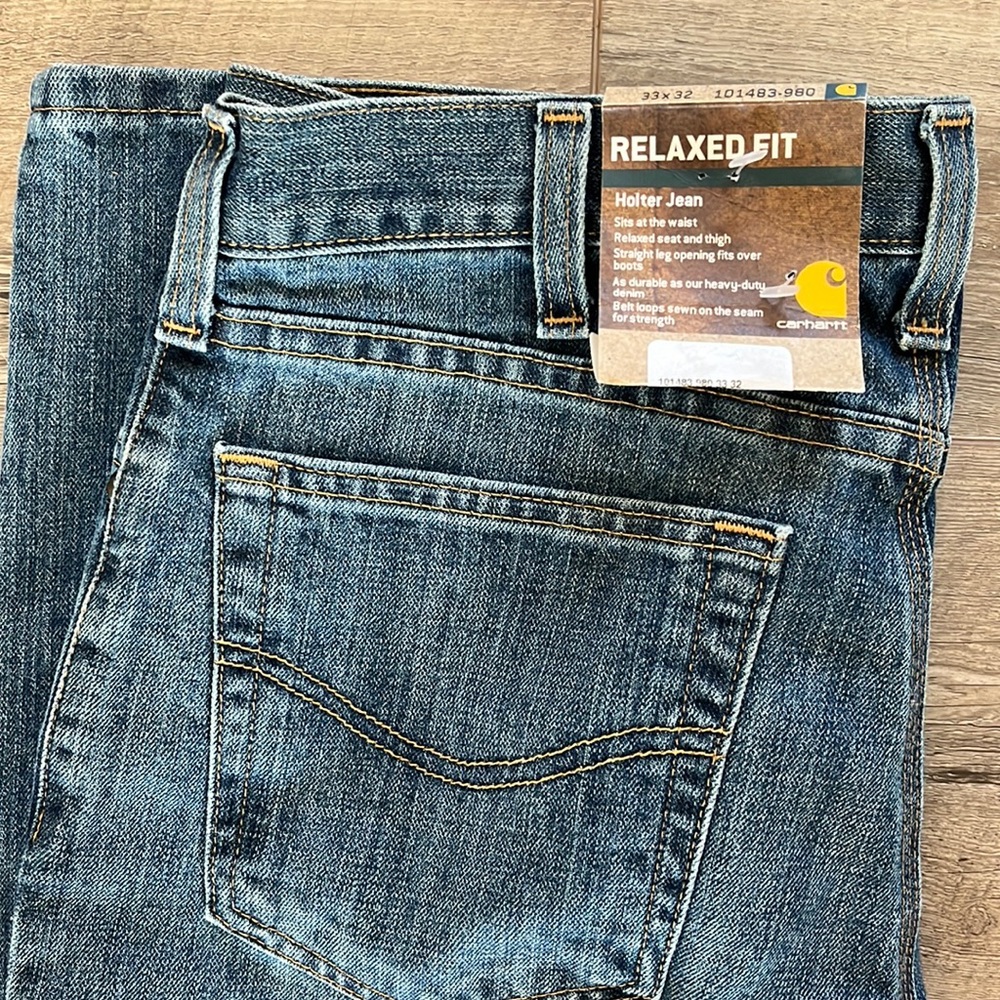 Carhartt Holter Jean. Size 33x32